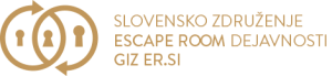 slovensko zdruzenje escape room dejavnsti giz er si